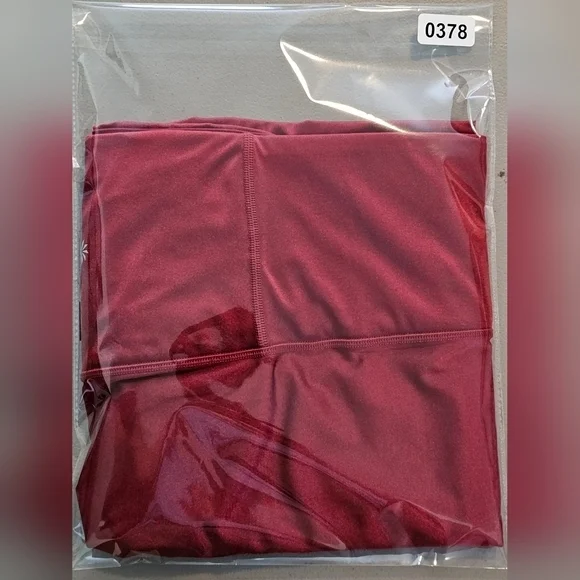 Athleta Women's Elation Shine Tight Leggings Maroon‎ 3X. - Picture 14 of 14